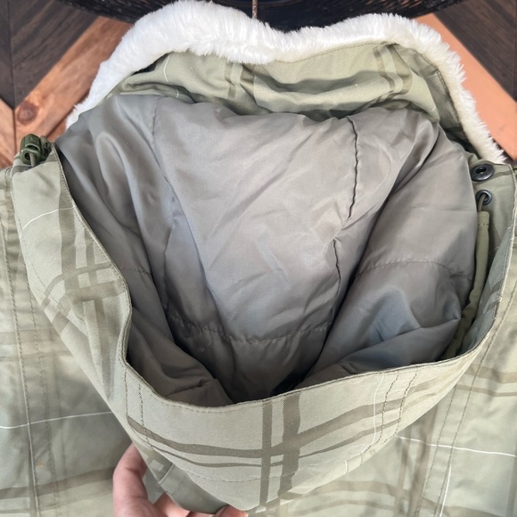 Women’s Burton Plaid Snowboard Jacket Size Small - Picture 12 of 16